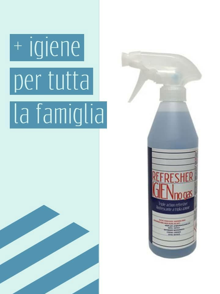 Lavaggio e Stiro Refresher Igien No Gas Bolledisapone