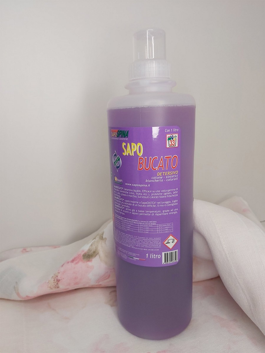Lavaggio e Stiro SapoBucato detersivo Bolledisapone