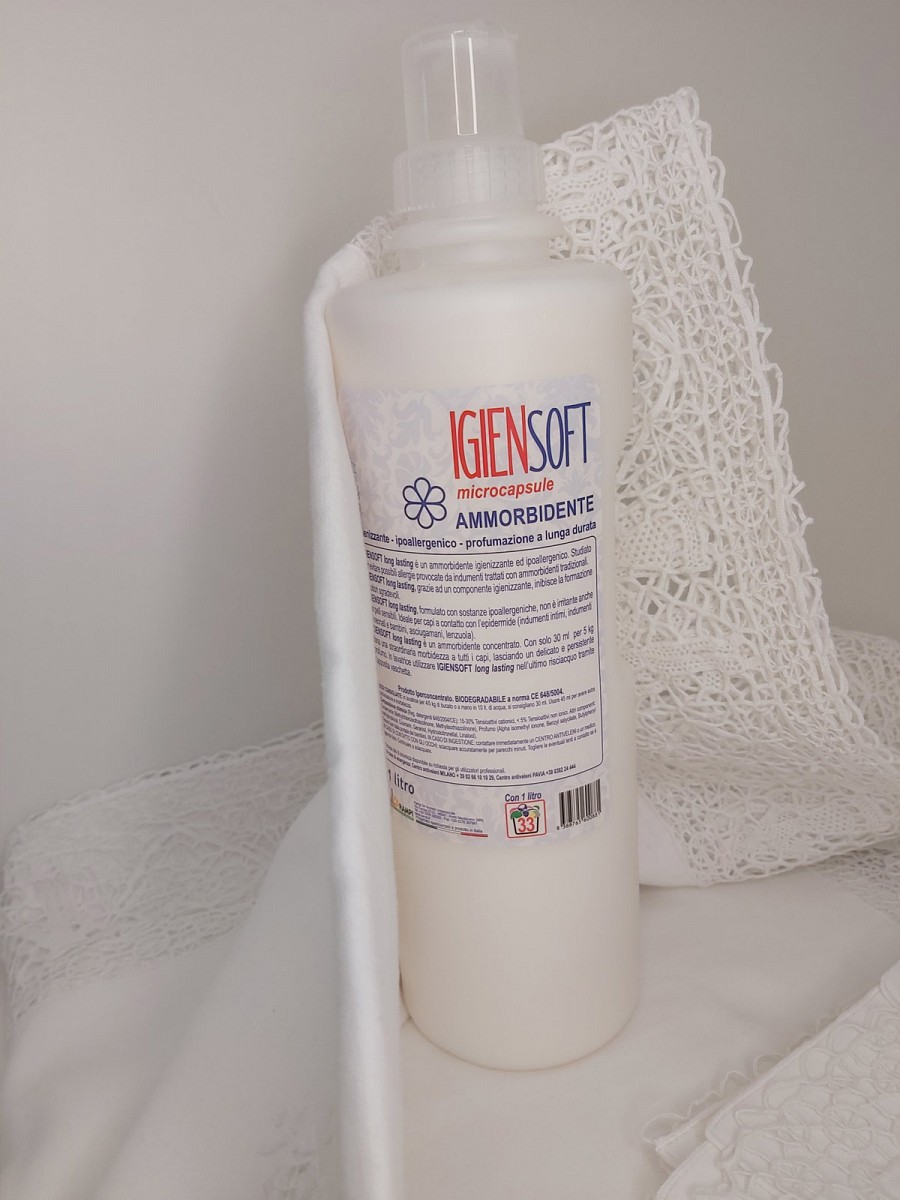 Lavaggio e Stiro Ammorbidente microcapsulato Igiensoft Bolledisapone