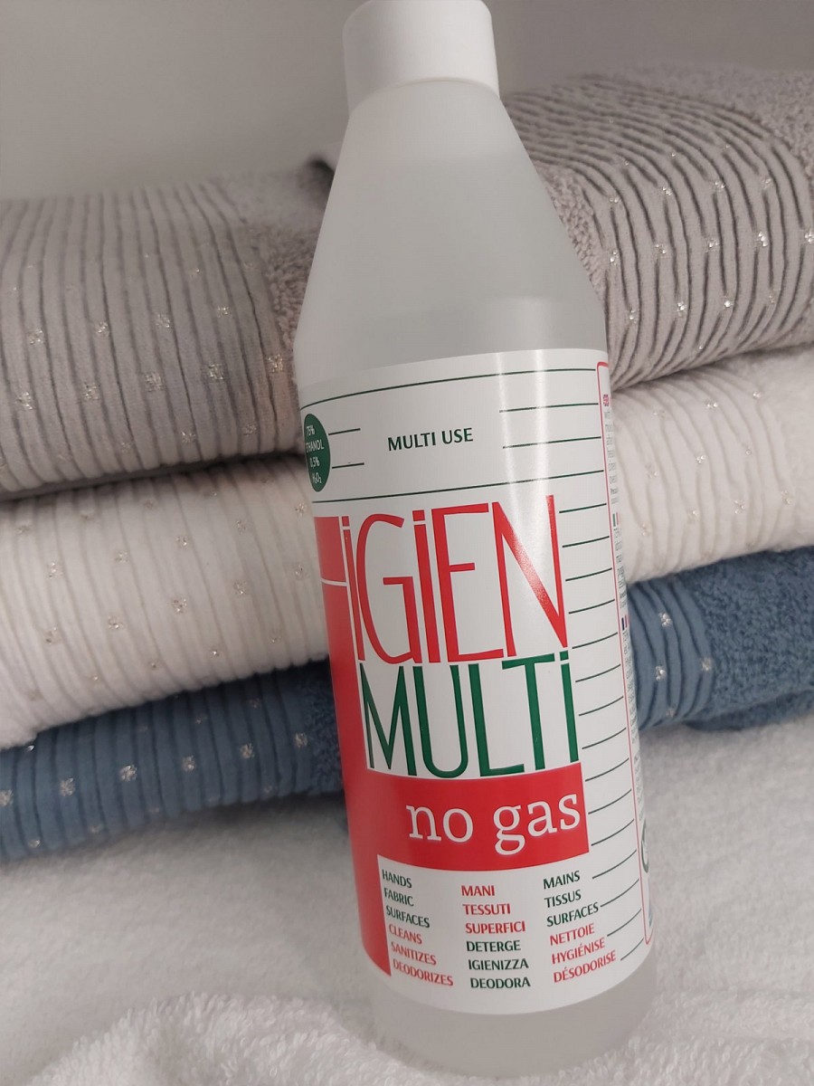 Lavaggio e Stiro Igien Multi No Gas Bolledisapone