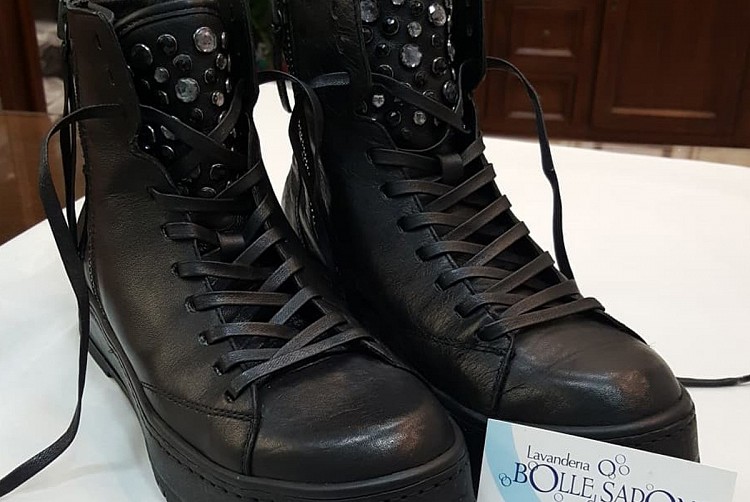 Lavaggio e Stiro Stivali in pelle o nabuk 